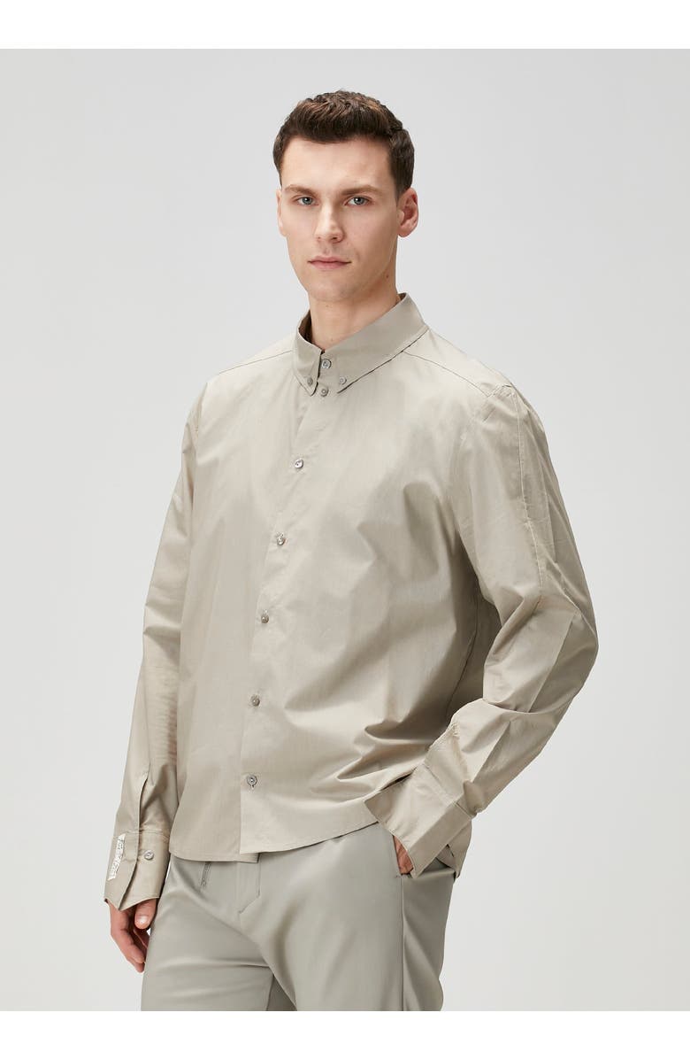 PCFG Pure Cotton Woven Shirt Fit Patch, Alternate, color, Beige