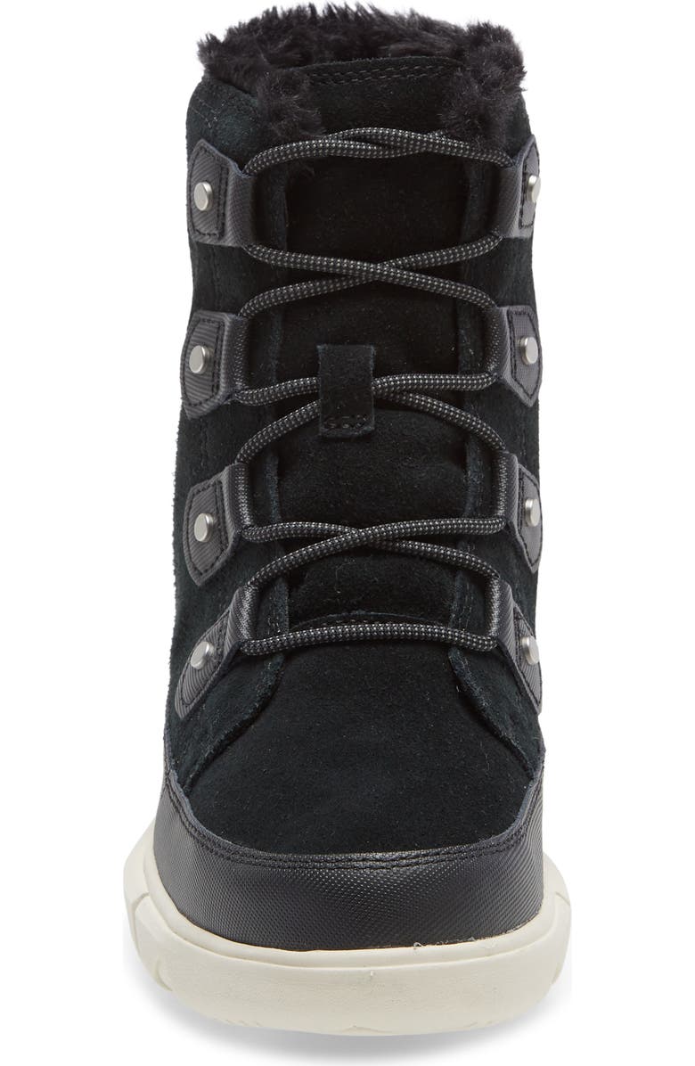 SOREL Explorer II Joan Waterproof Faux Fur Lined Boot, Alternate, color,