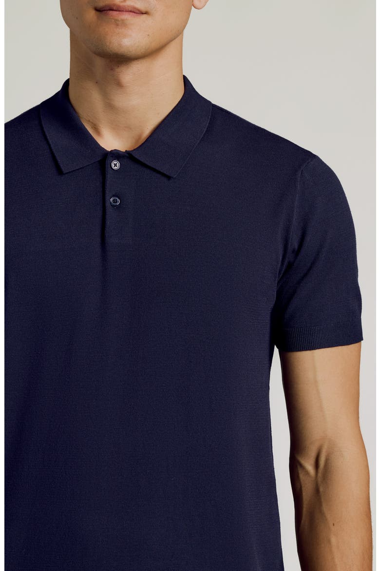 Sweater Polo, Alternate, color, NAVY