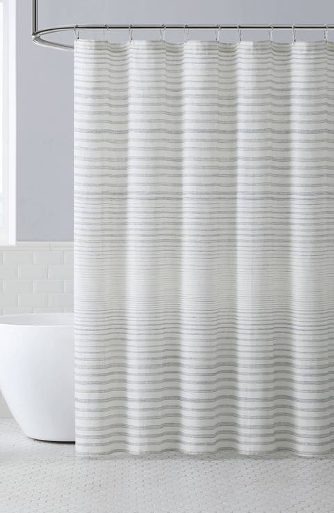 Tidal Stripe Open Shower Curtain