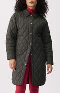 Lole Avril Quilted Longline Shacket