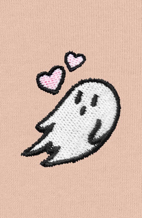 DALIX DALIX HEARTLY GHOST CROPPED HOODIE 