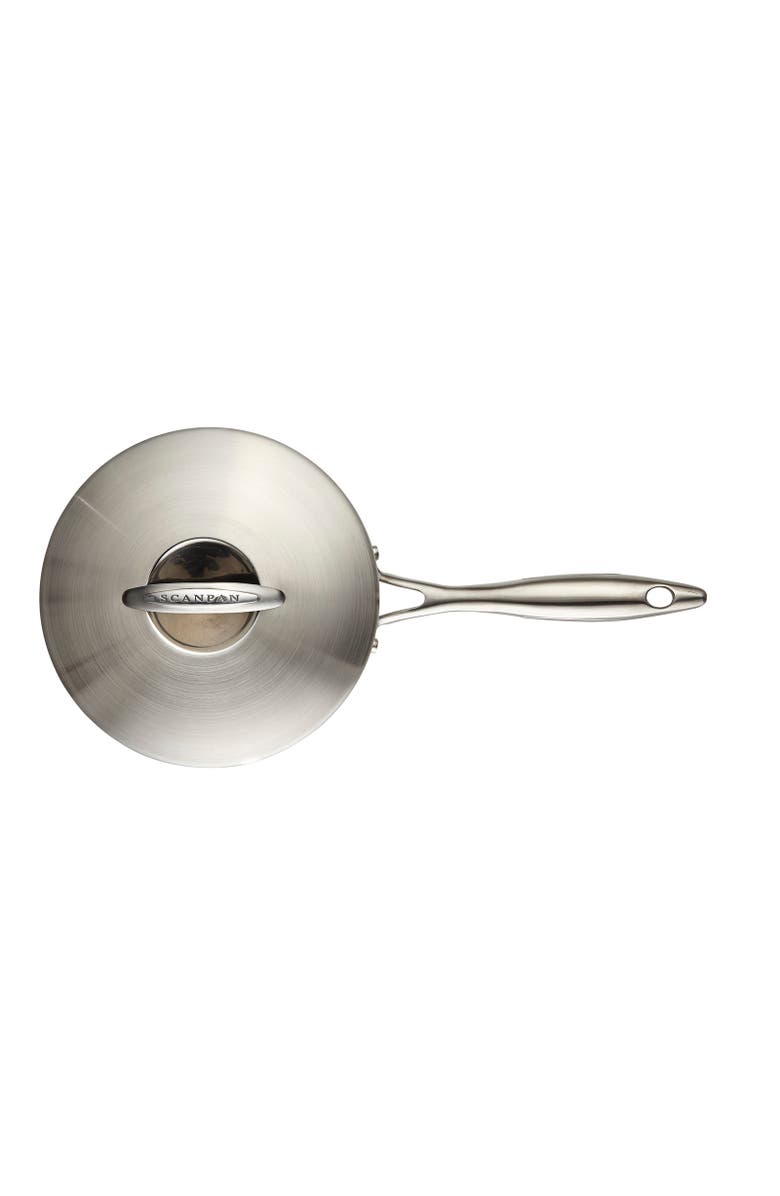 Scanpan Professional 2 Quart Covered Saucepan, Alternate, color, 