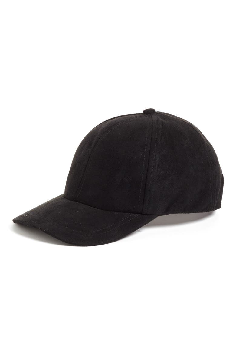 Baseball Cap, Main, color, BLACK