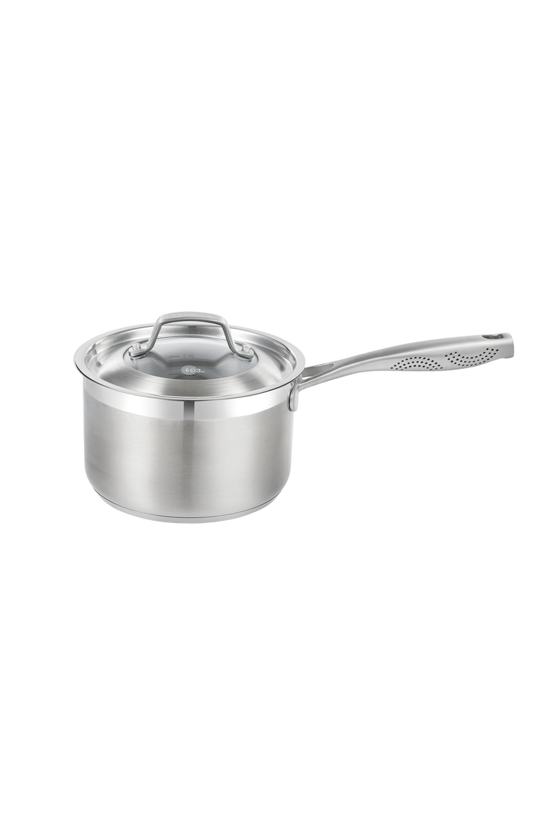 iD3® SS 2.7 Qt. Saucepan with lid, Main, color, SILVER