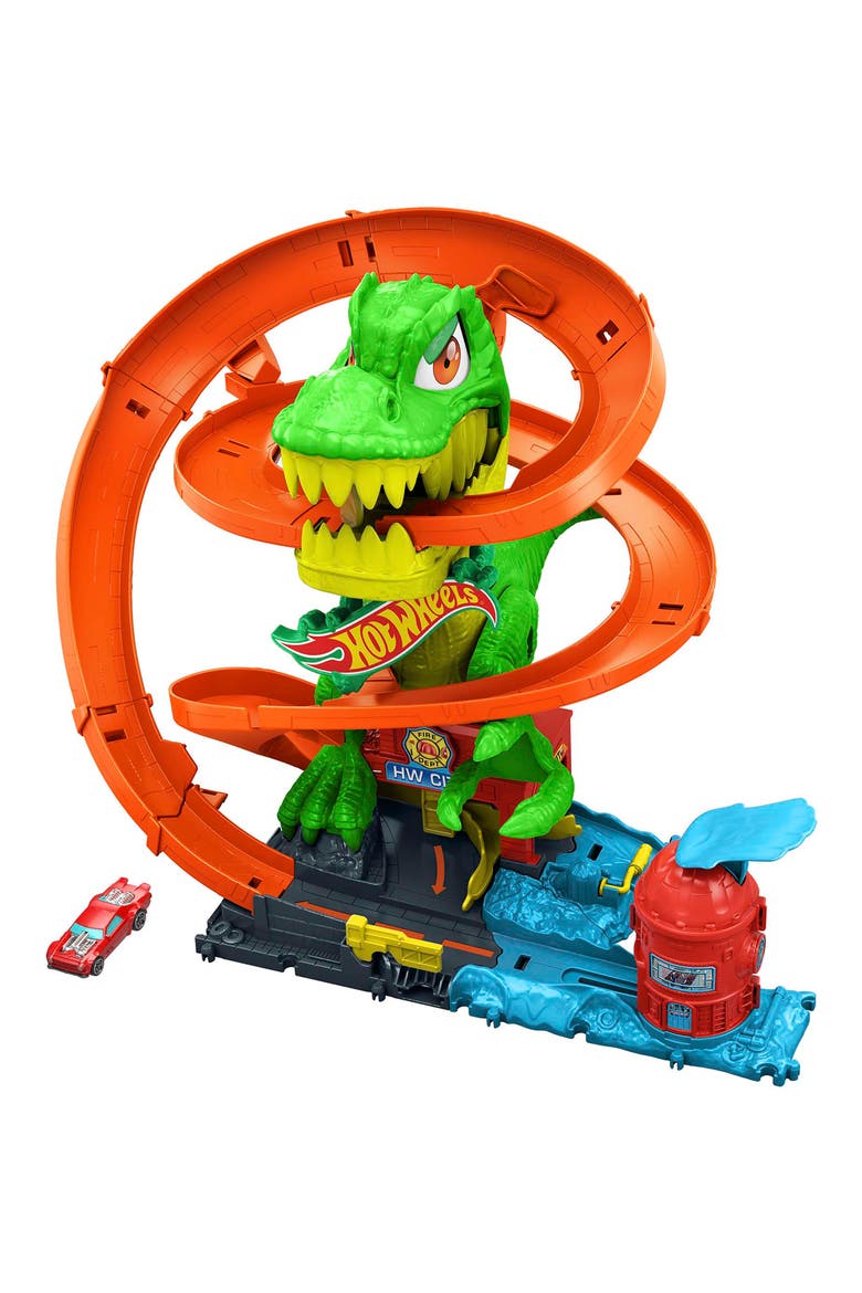 City T-Rex Blaze Battle Playset, Main, color, NONE