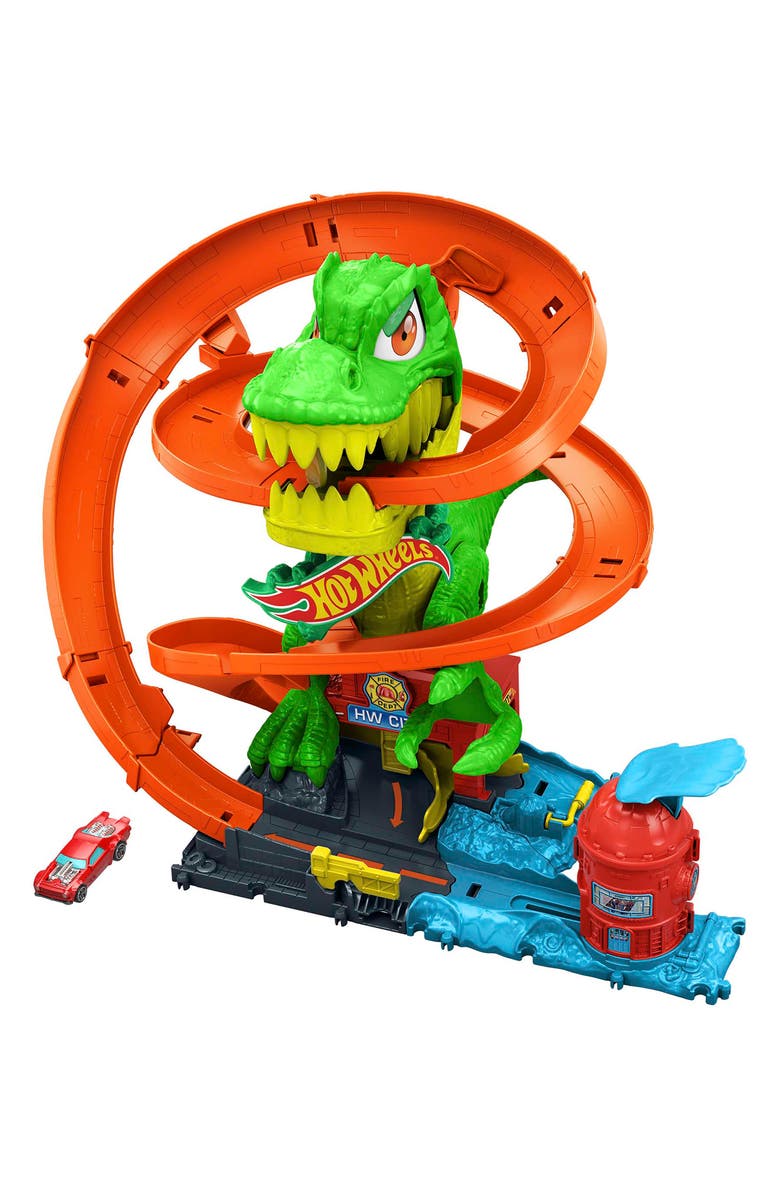 Hot Wheels City Fire Station Playset, Main, color,