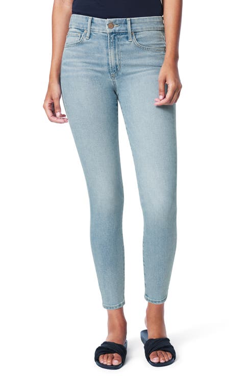 The Icon Crop Skinny Jeans (Plumeria)