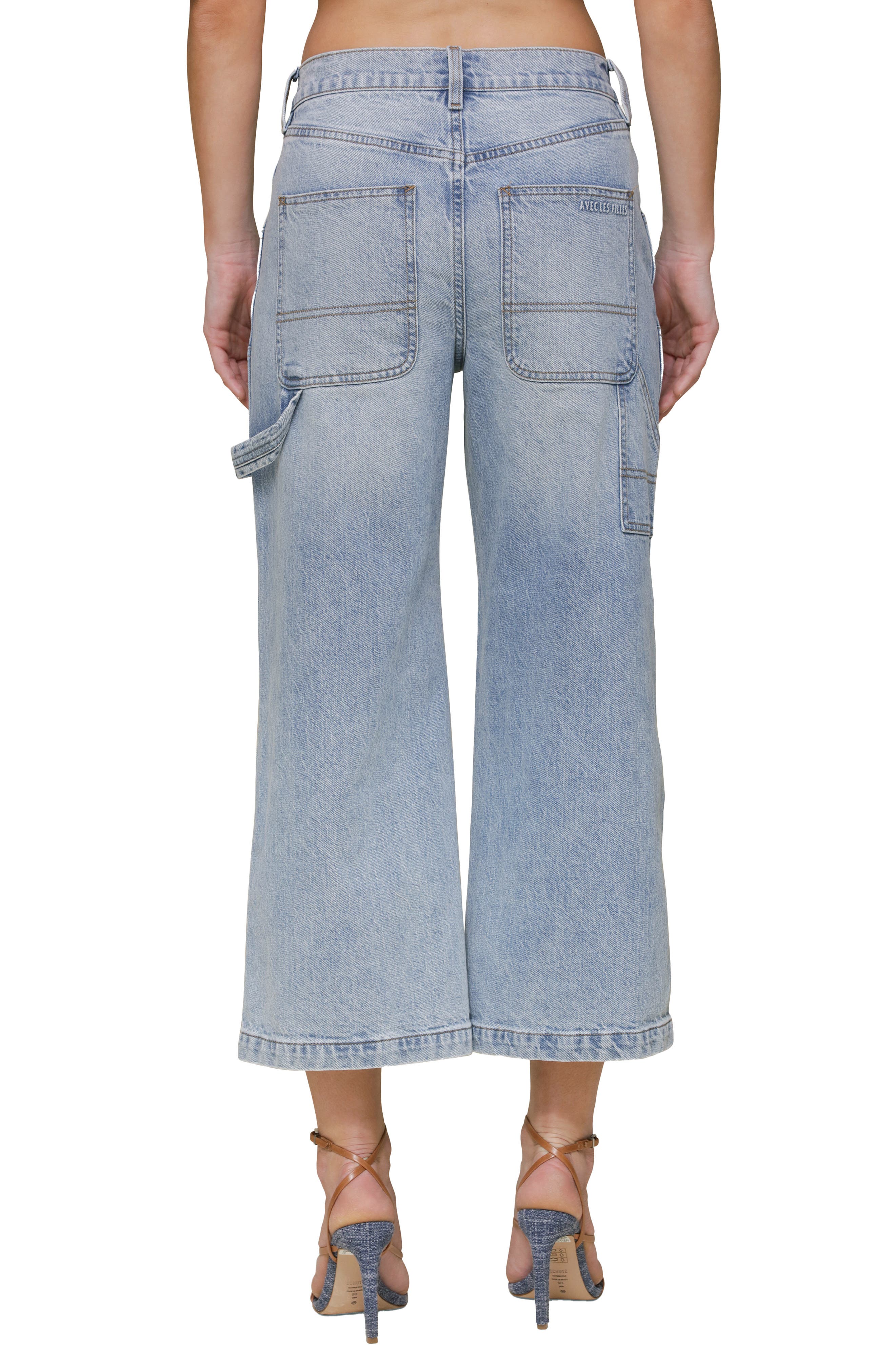 Drawstring Crop Jeans - image 2