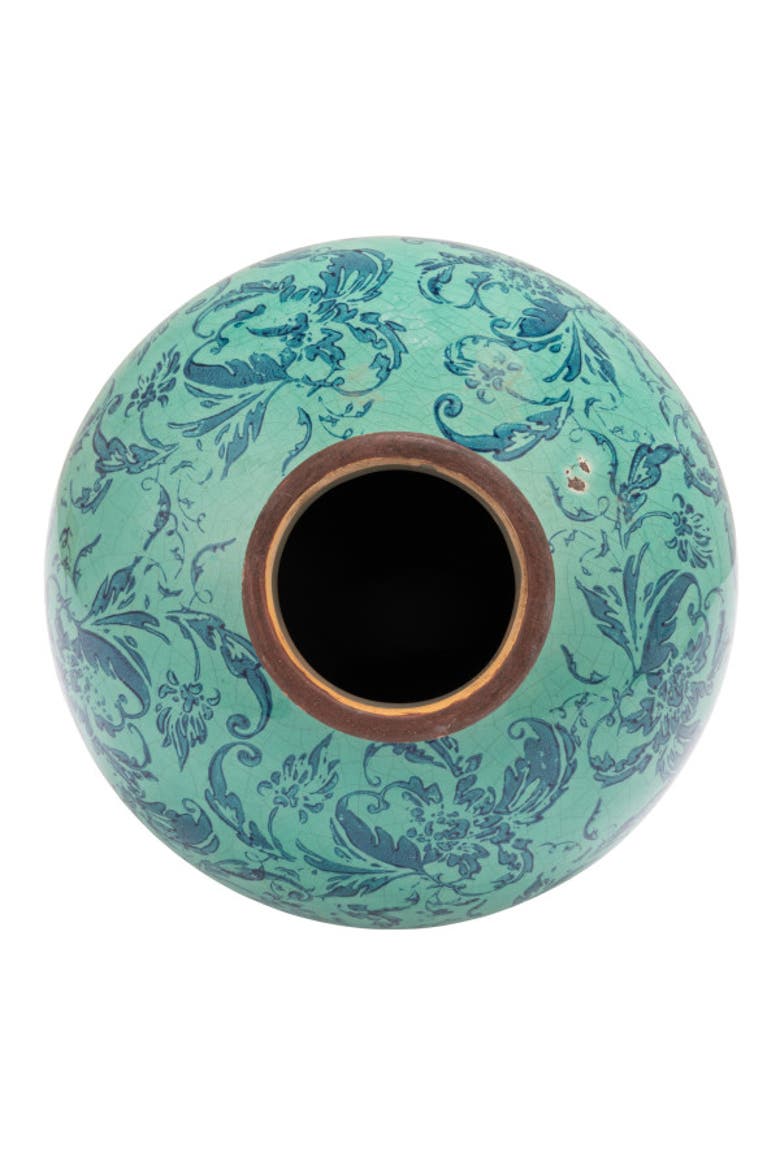 Vase with Transferware, Alternate, color, Blue