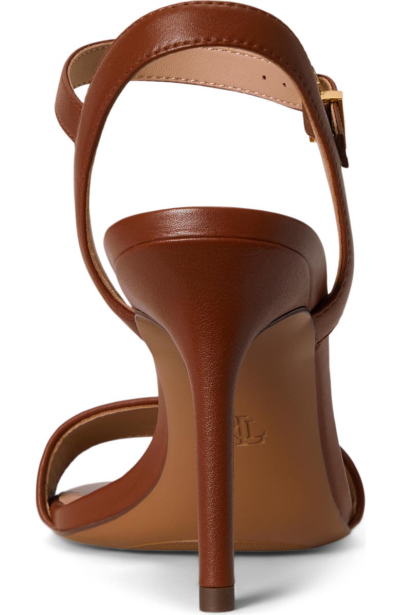 Lauren Ralph Lauren Gwen Ankle Strap Sandal, Alternate, color, Natural