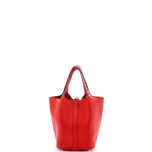 Pre-owned Hermes  Hermes Picotin Lock Bag Tressage Epsom Pm