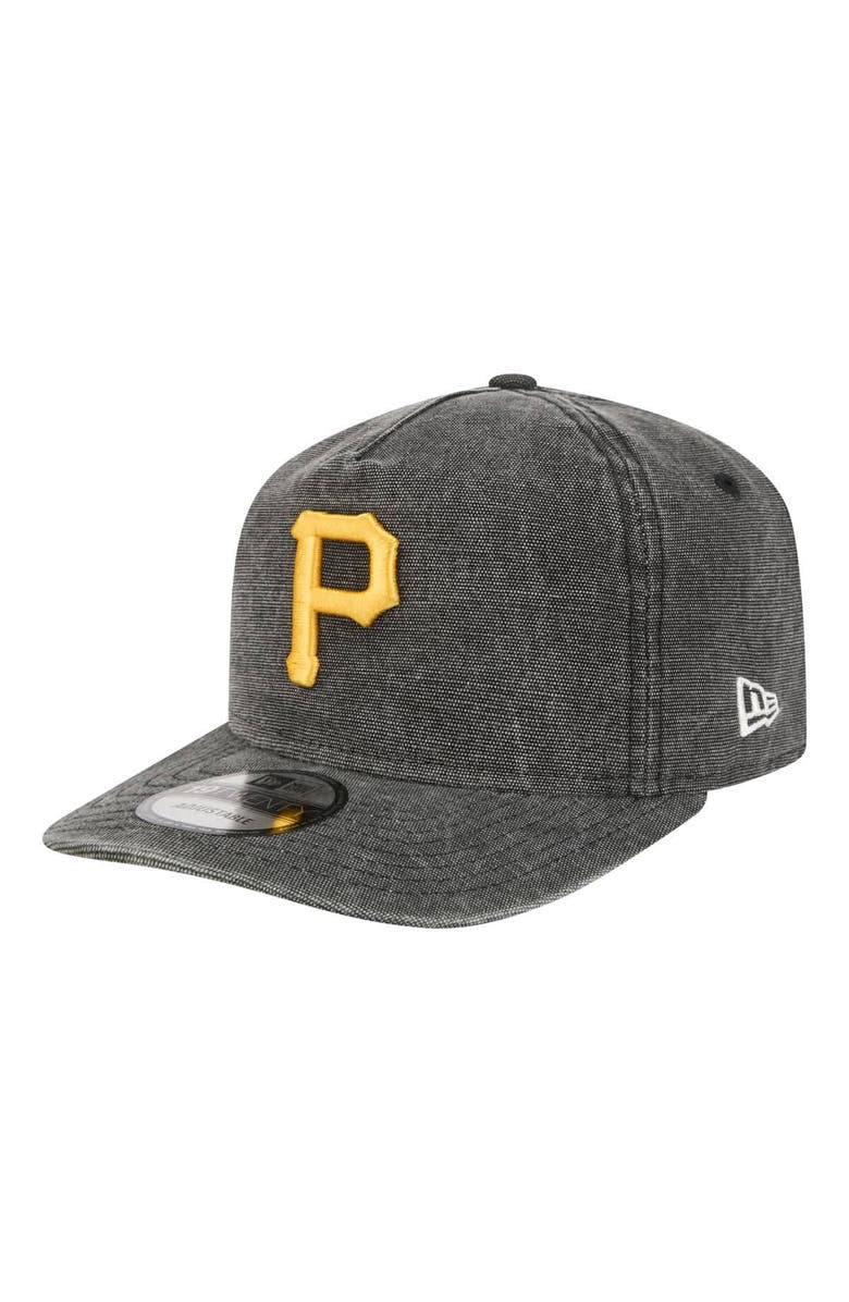 New Era Men's New Era  Black Pittsburgh Pirates  Denim Classic 19TWENTY Adjustable Hat, Main, color, Black