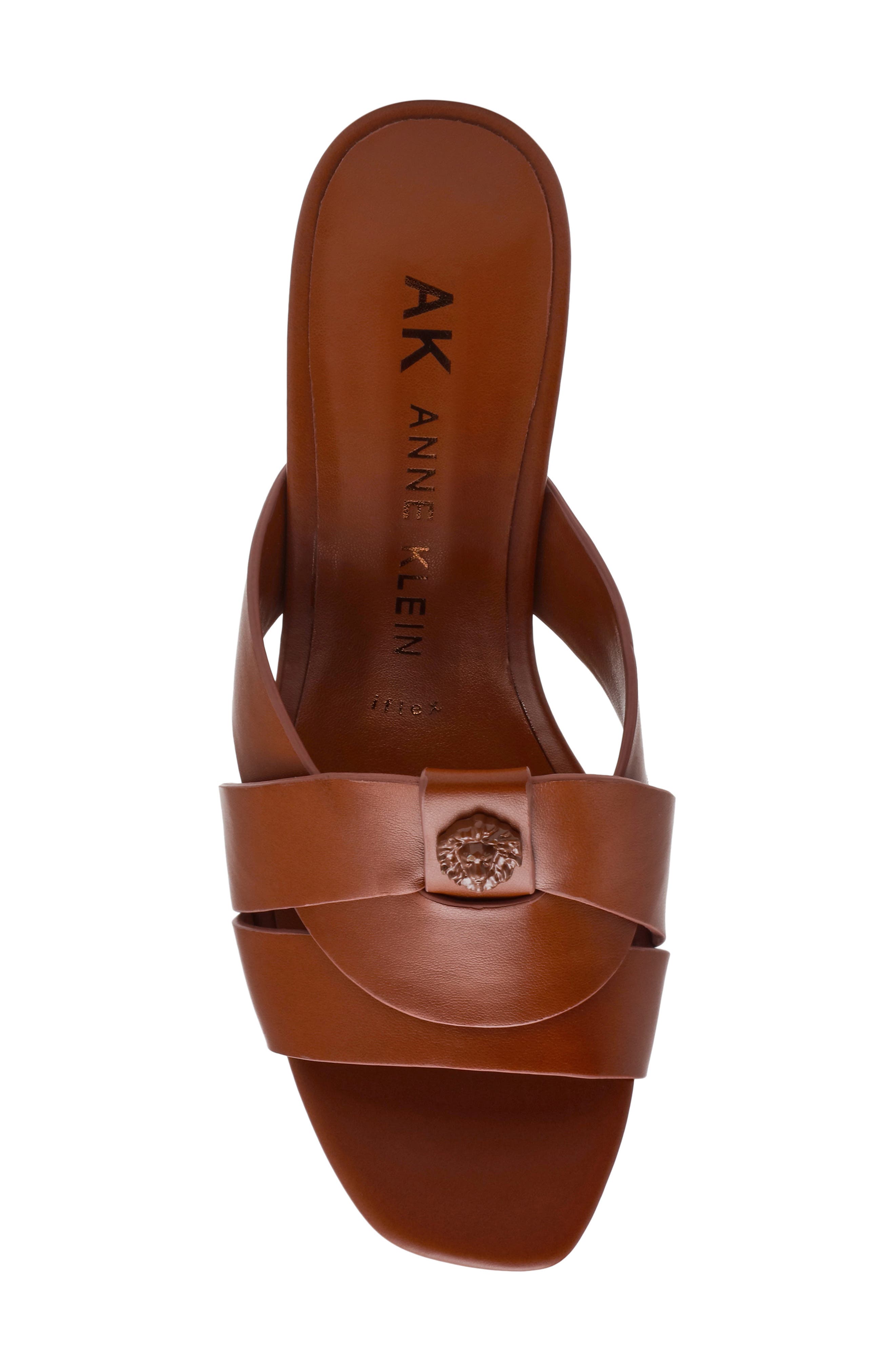 Monda Block Heel Slide Sandal, Alternate, color, COFFEE PU