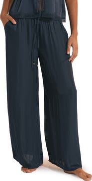 Etam Cheeta Wide Leg Pajama Pants