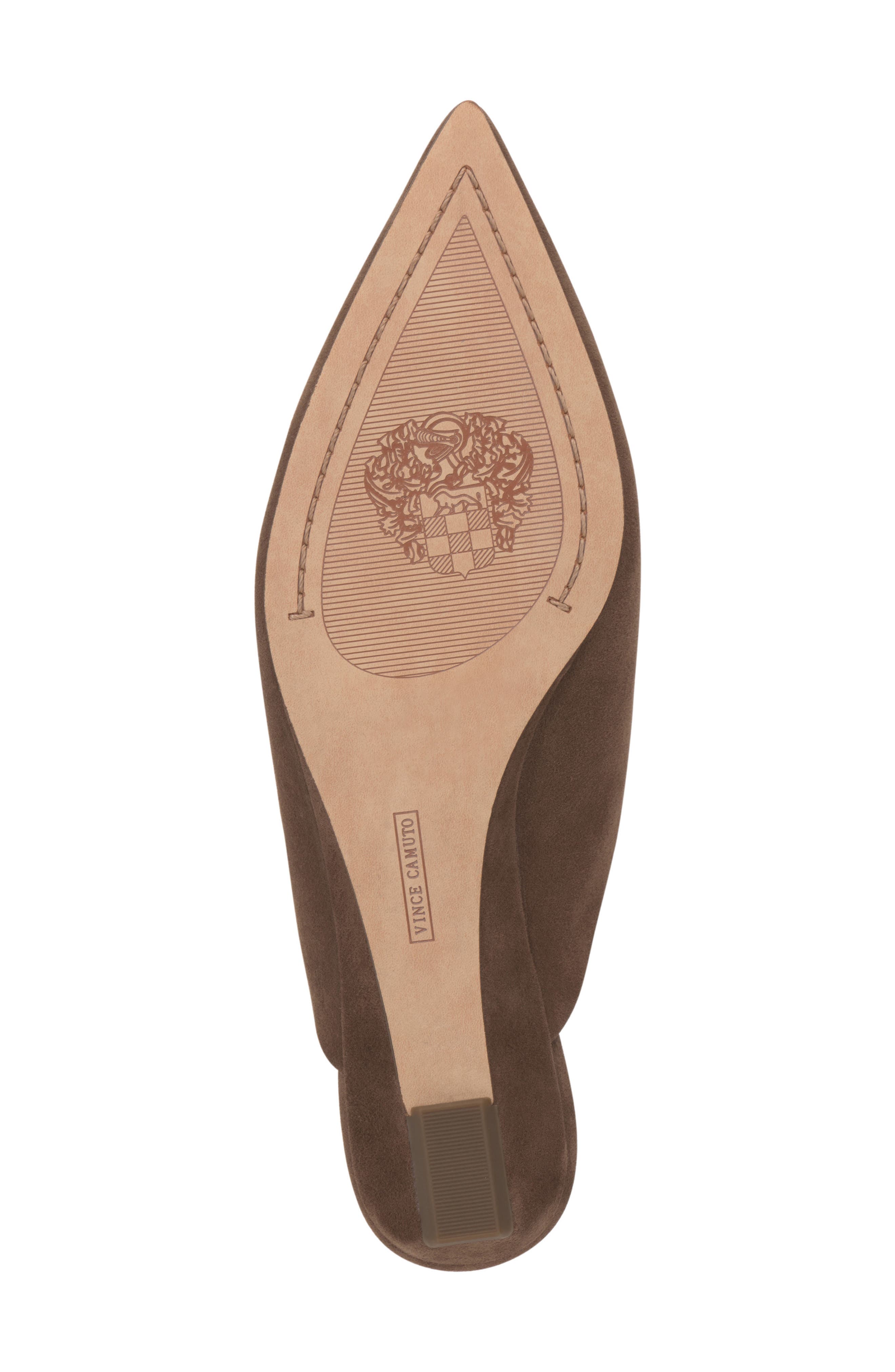 Vinia Pointed Toe Wedge Mule, Alternate, color, TOASTED TAUPE