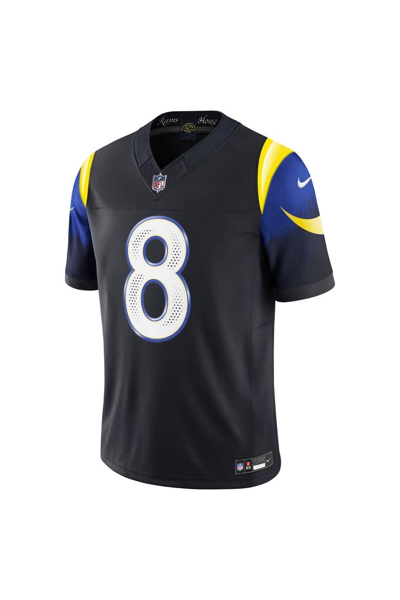 Men's Nike Jared Verse Midnight Blue Los Angeles Rams 2025 Rivalries Collection Limited Jersey, Alternate, color, Dark Blue