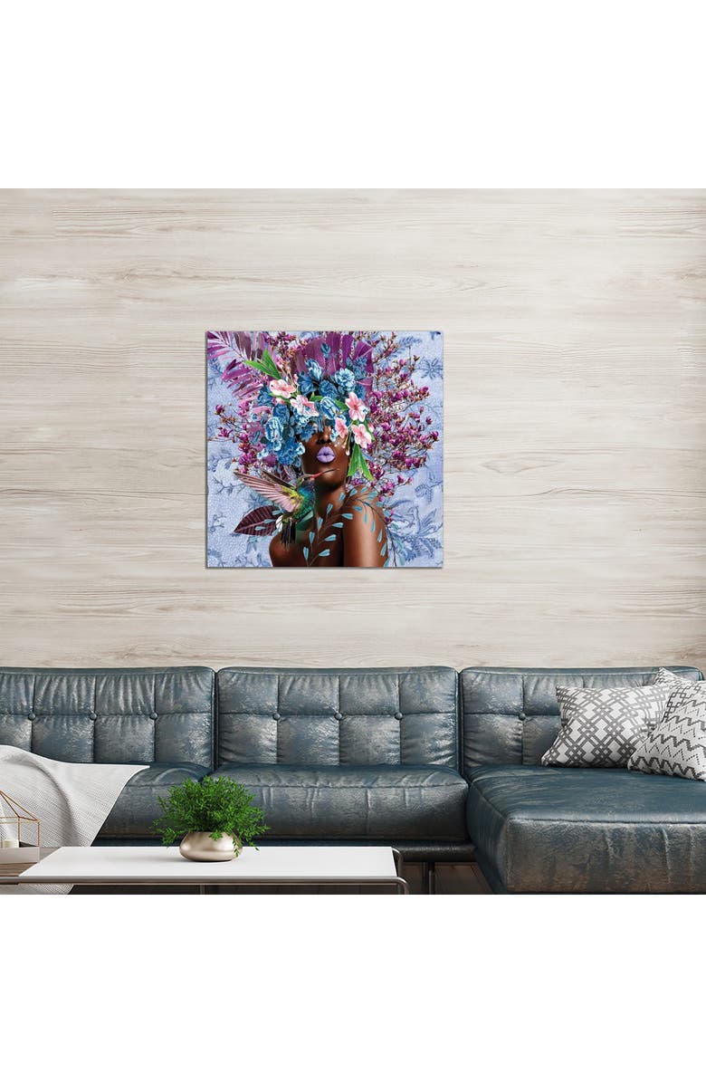 iCanvas Women In Bloom - Purplicious by Yvonne Coleman Burney Canvas Wall Art, Alternate, color, Multi