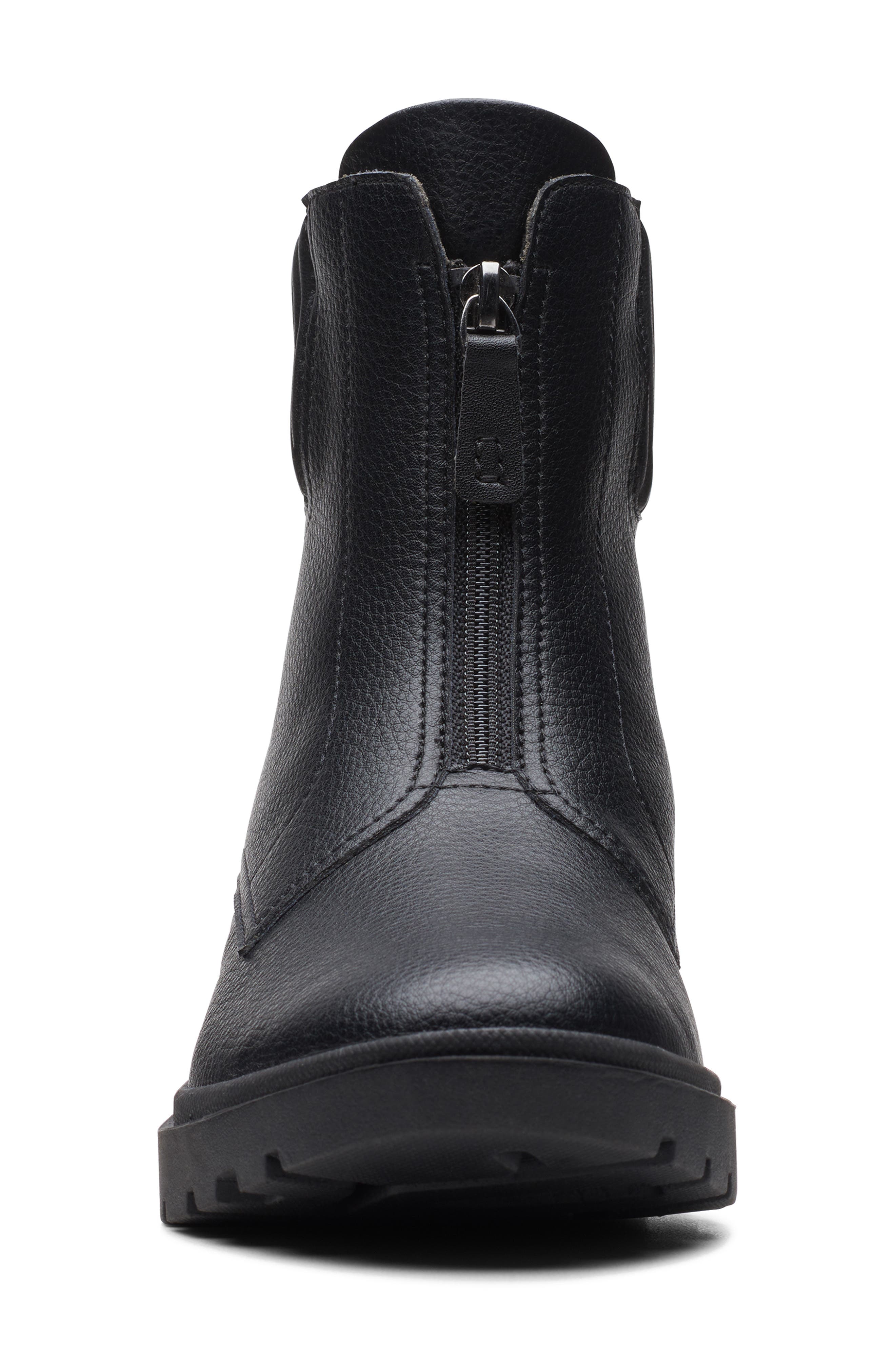 Clarks<sup>®</sup> Calla Zip Waterproof Boot, Alternate, color, 