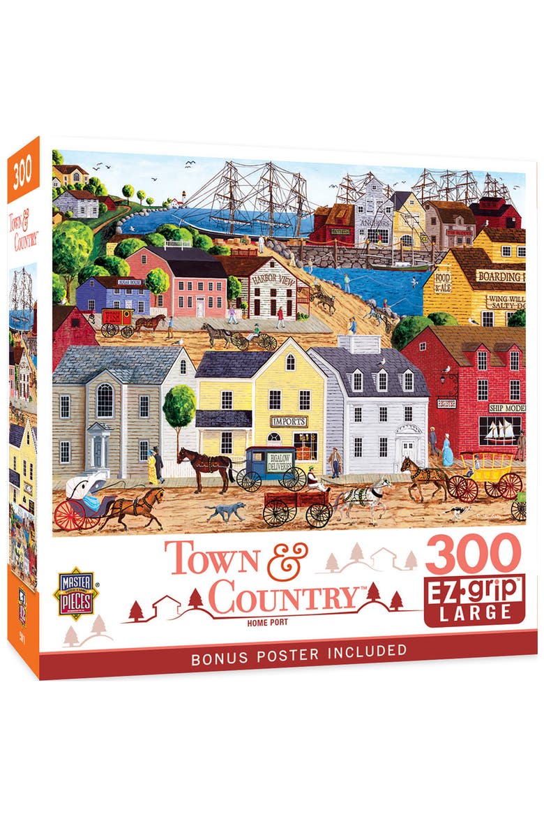 Home Port 300 Piece Jigsaw Puzzle, Main, color, Multicolor