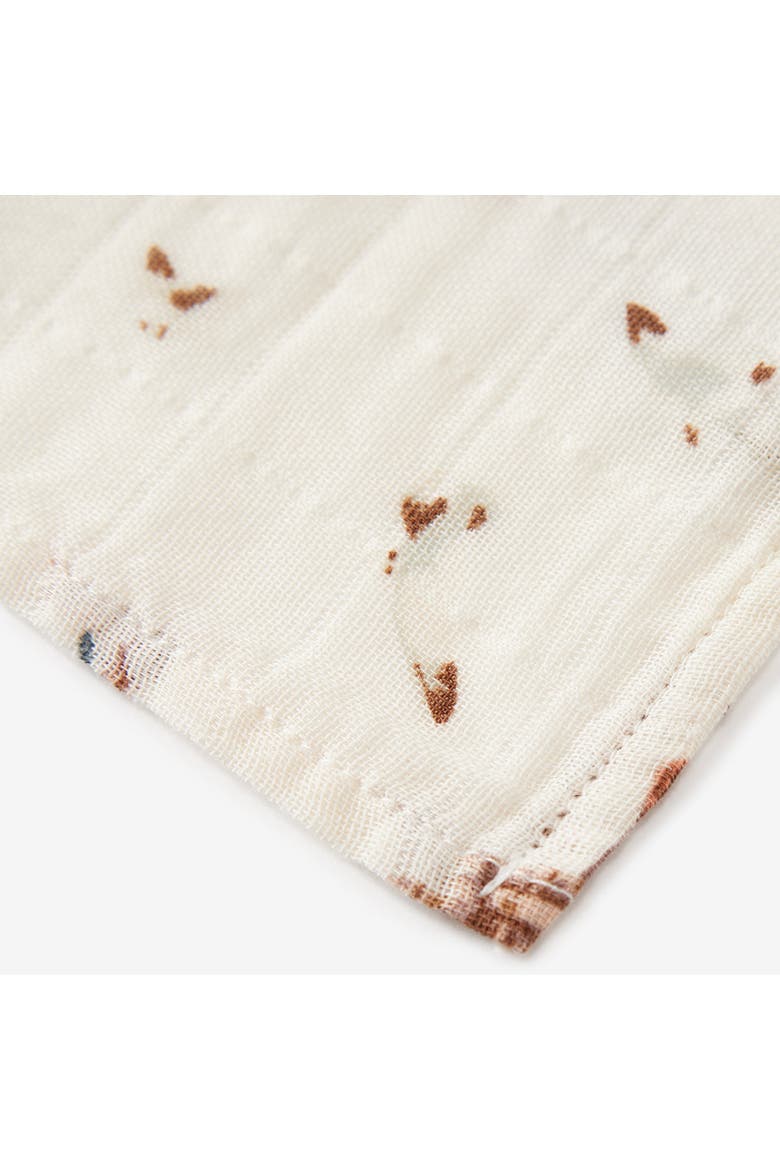 Organic Cotton Swaddle, Alternate, color, Sandcastle