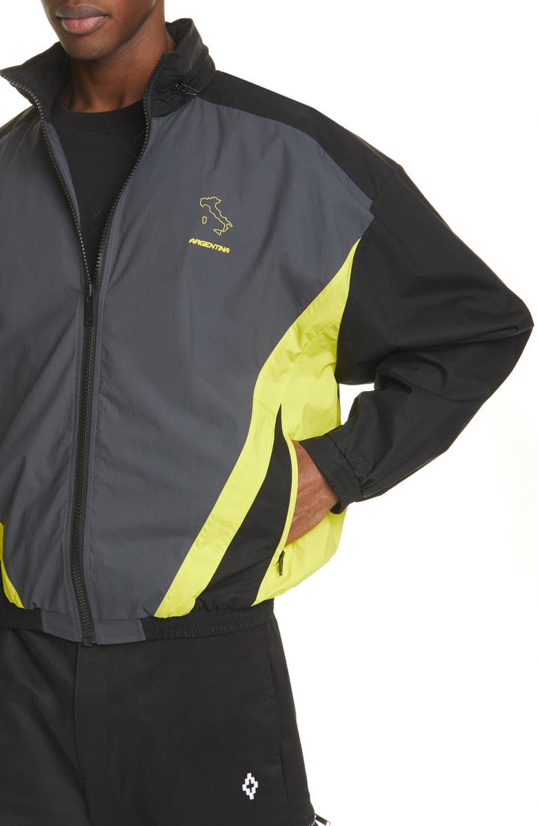 Marcelo Burlon Dynamic Tech Cotton Windbreaker, Alternate, color,