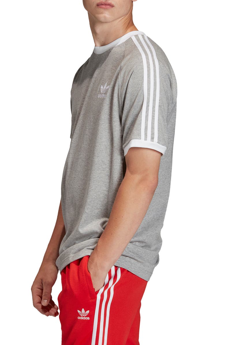 adidas Originals 3-Stripes T-Shirt, Alternate, color, 