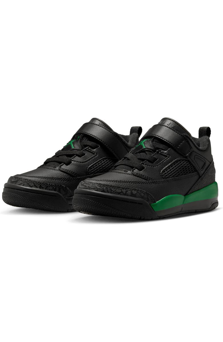 Jordan Kids' Spizike Low Sneaker, Main, color, Black/ Anthracite/ Pine Green