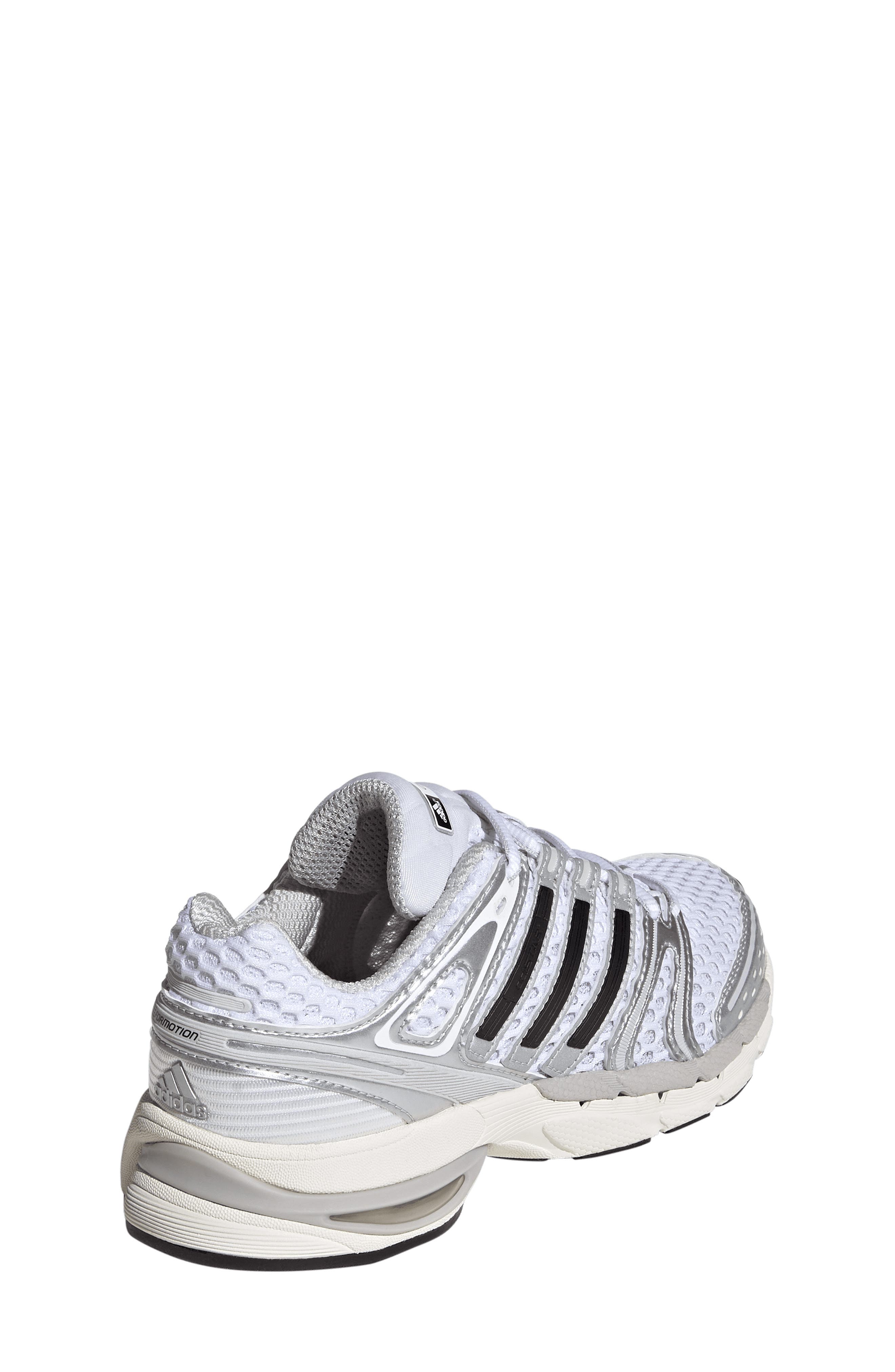 adidas Kids' Adistar Control 5 Sneaker, Alternate, color, White/ Silver/ Grey