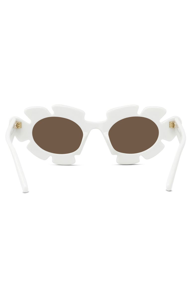 Loewe x Paula's Ibiza Flower 47mm Small Cat Eye Sunglasses, Alternate, color,