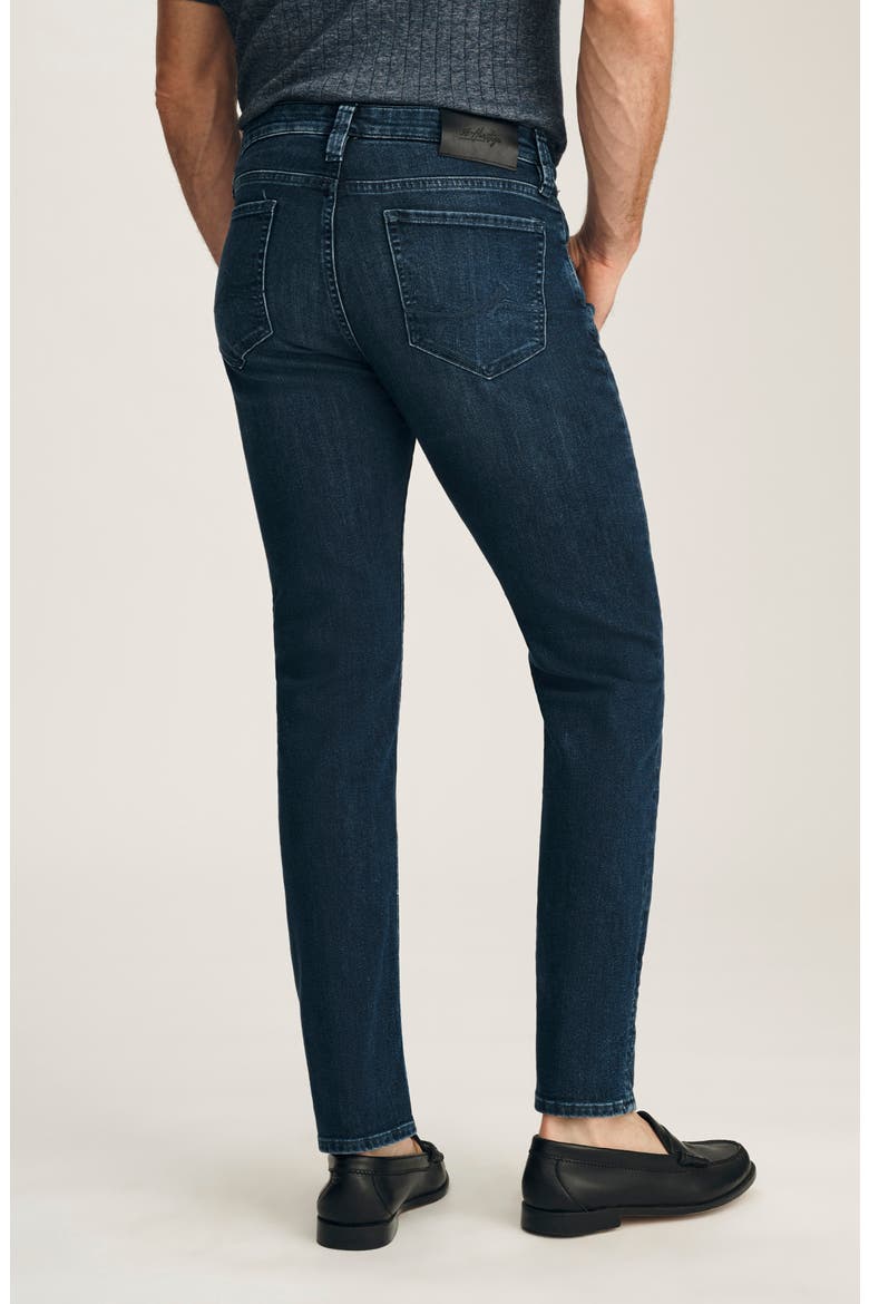 Courage Straight Leg Jeans, Alternate, color, DEEP BRUSHED AERODENIM