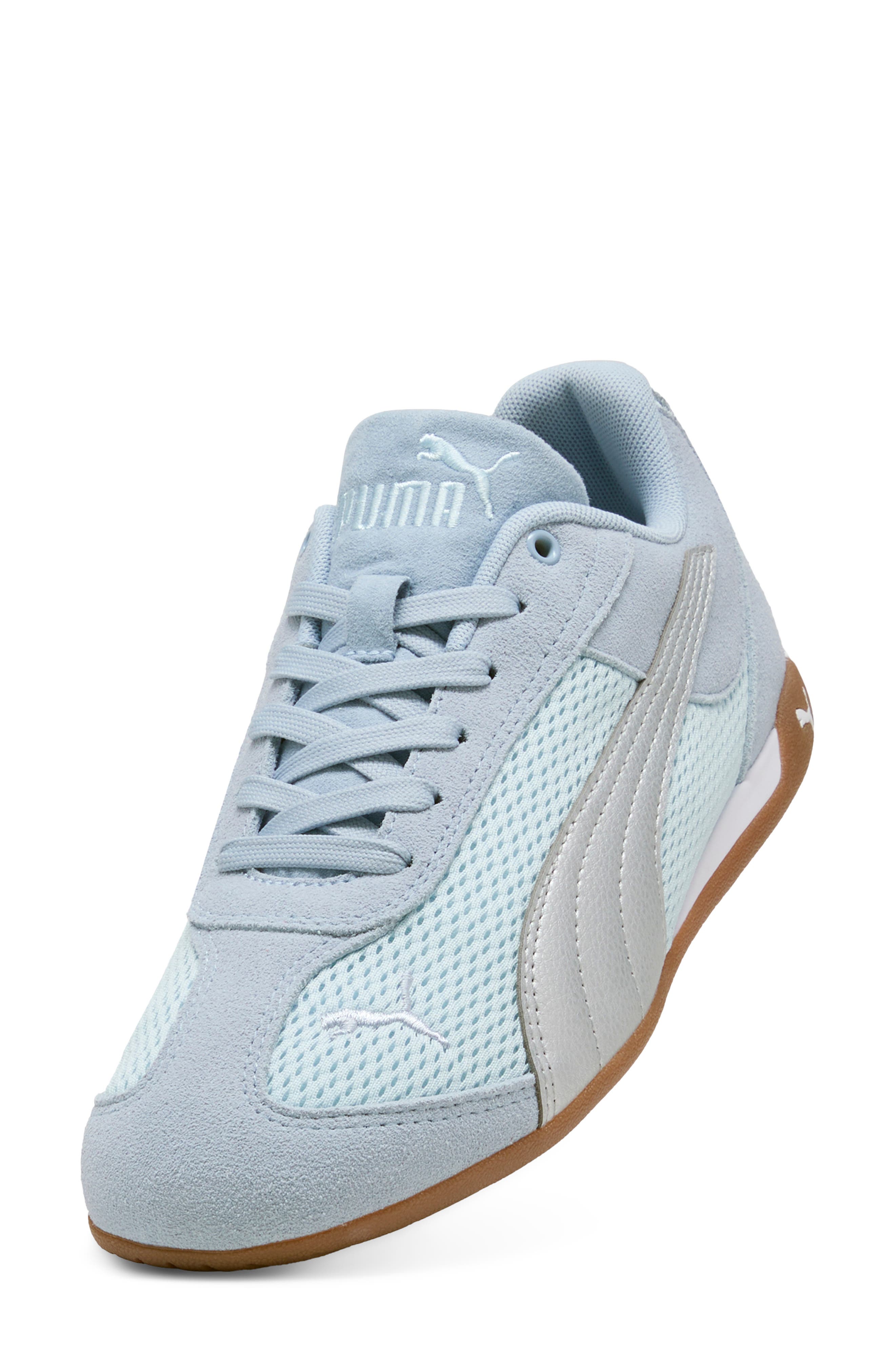 PUMA Replicatch Mesh Sneaker, Alternate, color, Aqua Glow/ Sea Illusion/ Slv