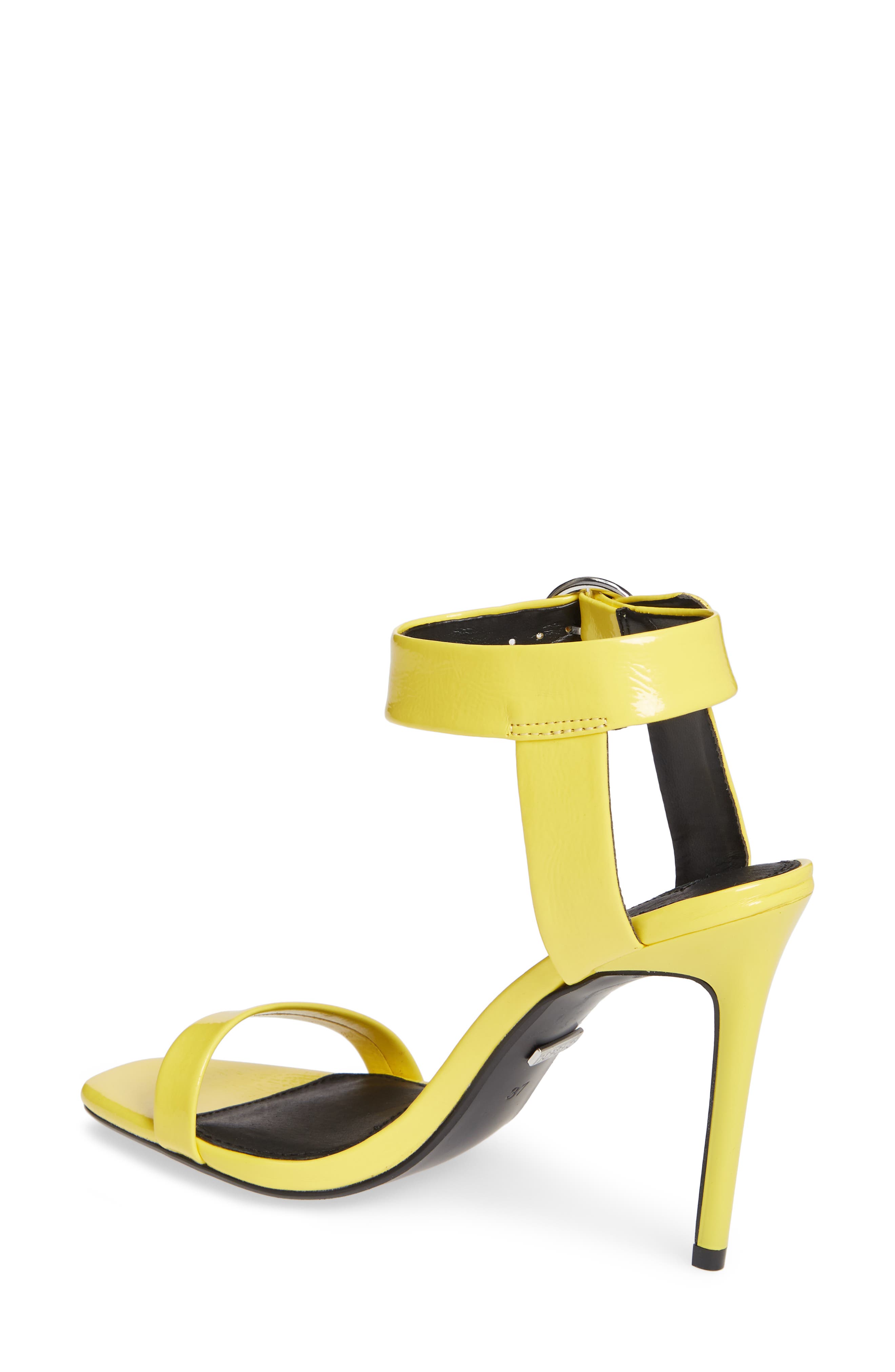 Topshop Ria Hi Skinny Sandal, Alternate, color, 