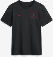 Nike Men's Nike Black Los Angeles Angels Split Logo T-Shirt