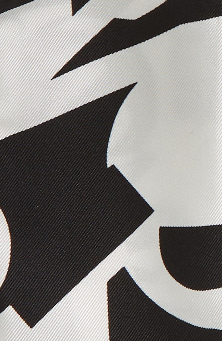 FERRAGAMO Abstract Silk Scarf, Alternate, color, 