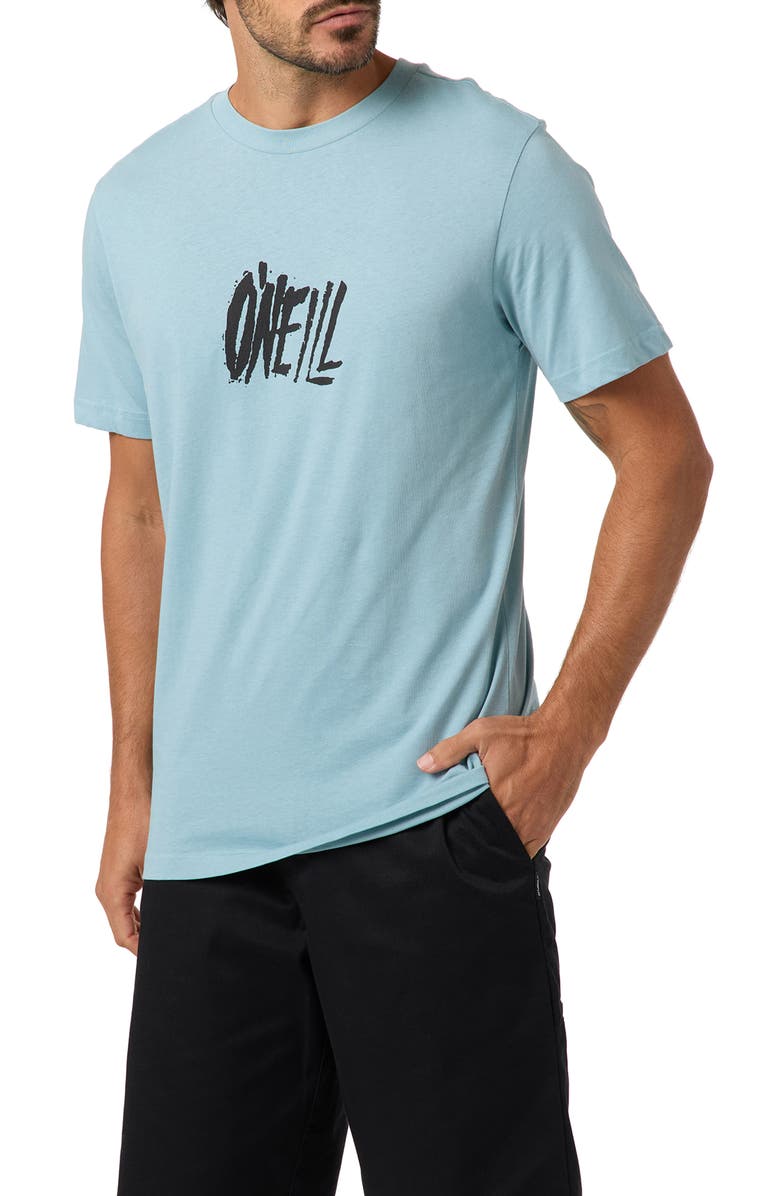 O'Neill Classic Cotton Graphic T-Shirt, Main, color, Stone Blue