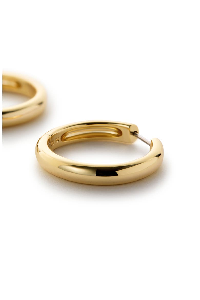 Gold Hoop Earrings - Giulia Large, Alternate, color, Gold