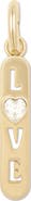 Ramy Brook Love Bar Charm