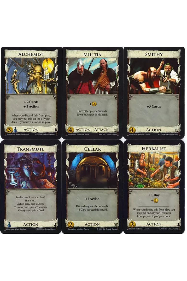 Dominion Alchemy, Strategy Card Game, Expansion, Adult & Kid, Alternate, color, Multicolored