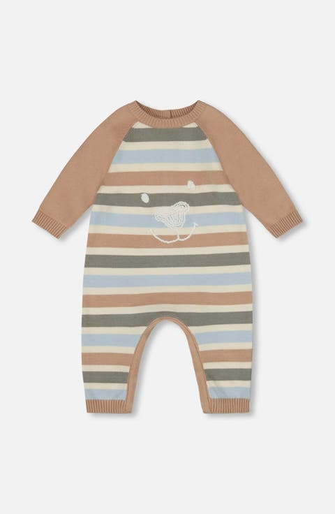 Knitted Romper Stripes (Baby)
