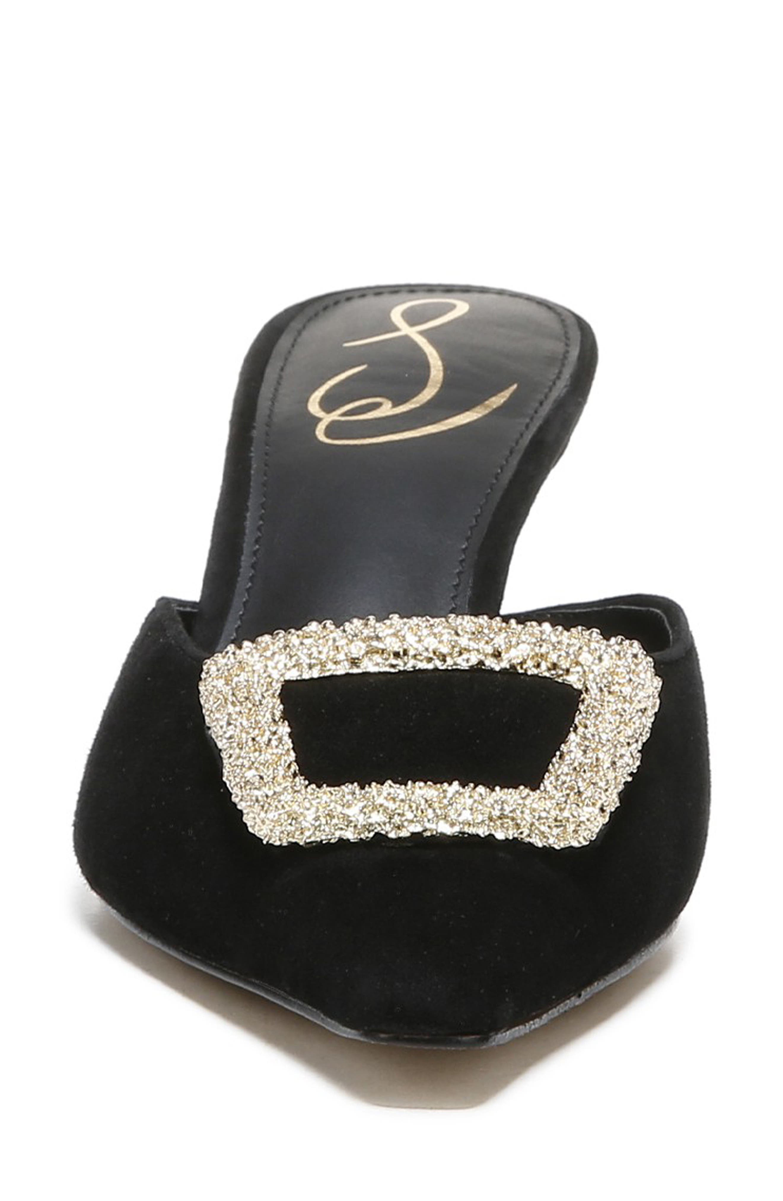 Sam Edelman Brit Pump, Alternate, color, Black Suede