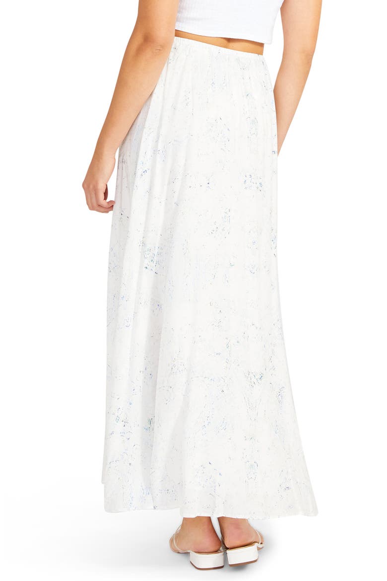 Fifth Dimension Faux Wrap Skirt, Alternate, color, PEARL