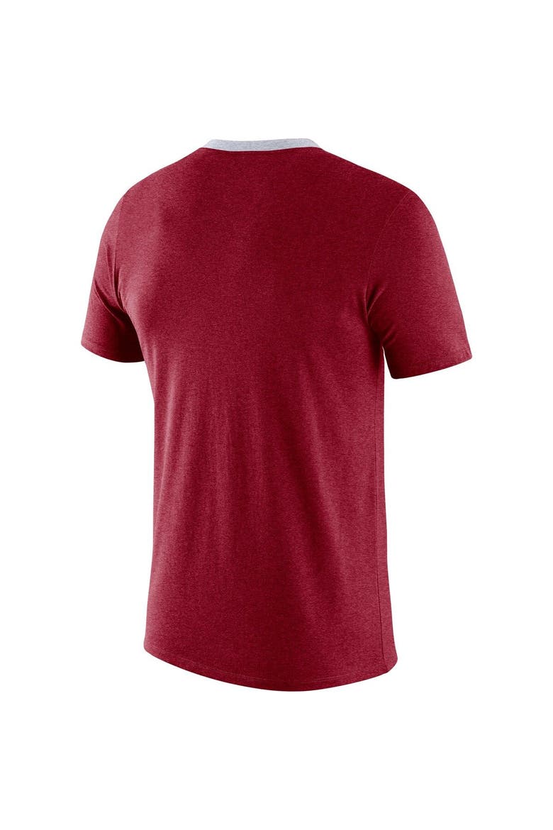 Men's Nike Crimson Alabama Crimson Tide Vault Helmet Team Tri-Blend T-Shirt, Alternate, color, Crimson