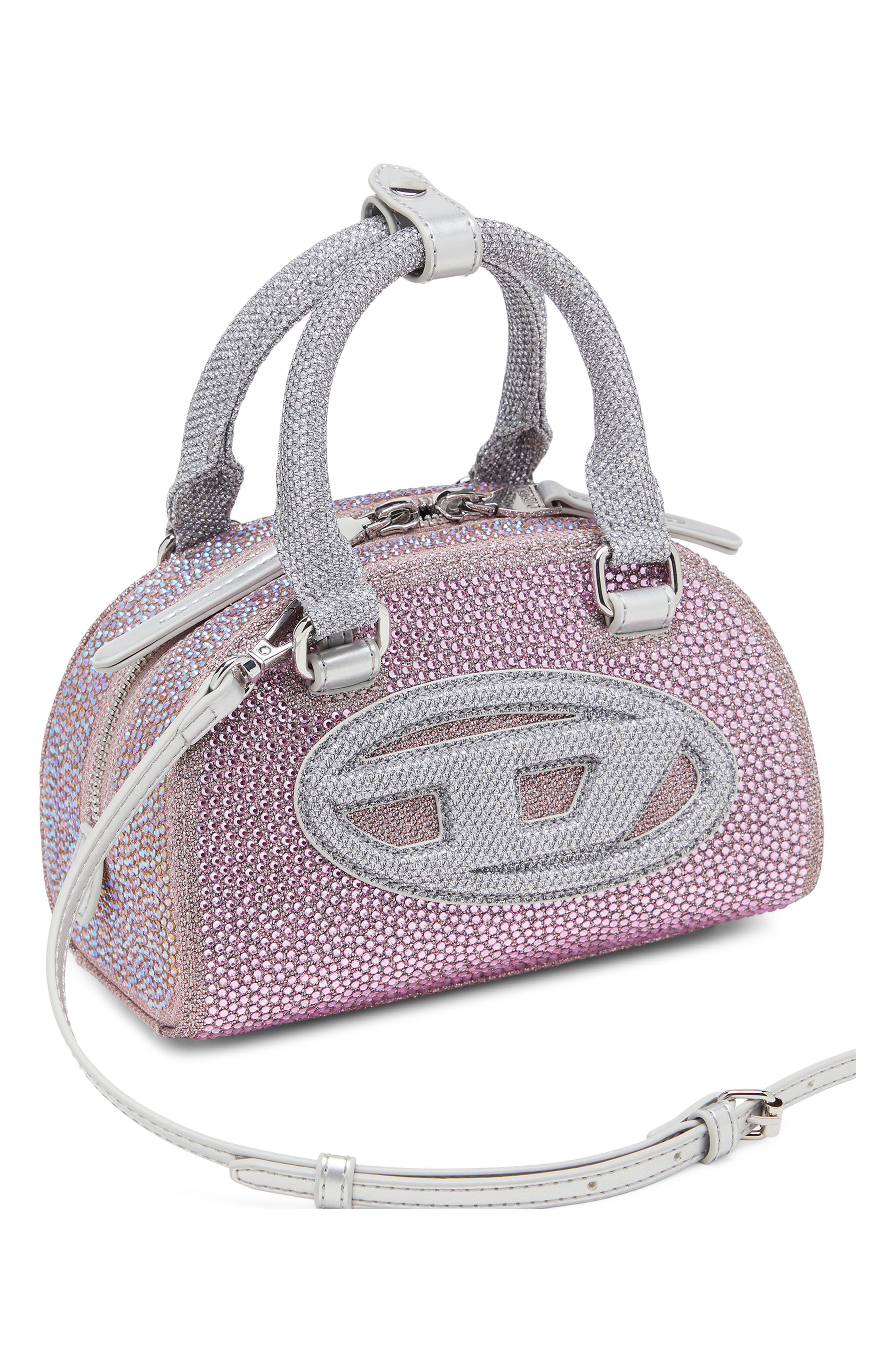1DR 2.0 Crystal Dome Crossbody Bag, Alternate, color, PINK