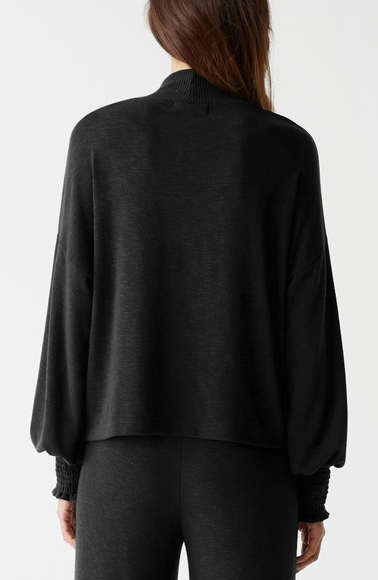 Michael Stars Lila Mock Neck Knit Top, Alternate, color,