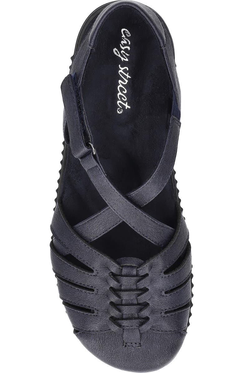 EASY STREET Hue Slingback Sandal, Alternate, color, Navy