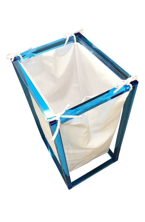 Lucite Hamper