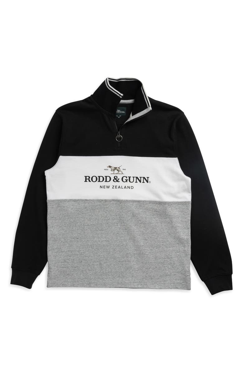 Rodd & Gunn Hillop Half Zip Rugby Pullover, Alternate, color,