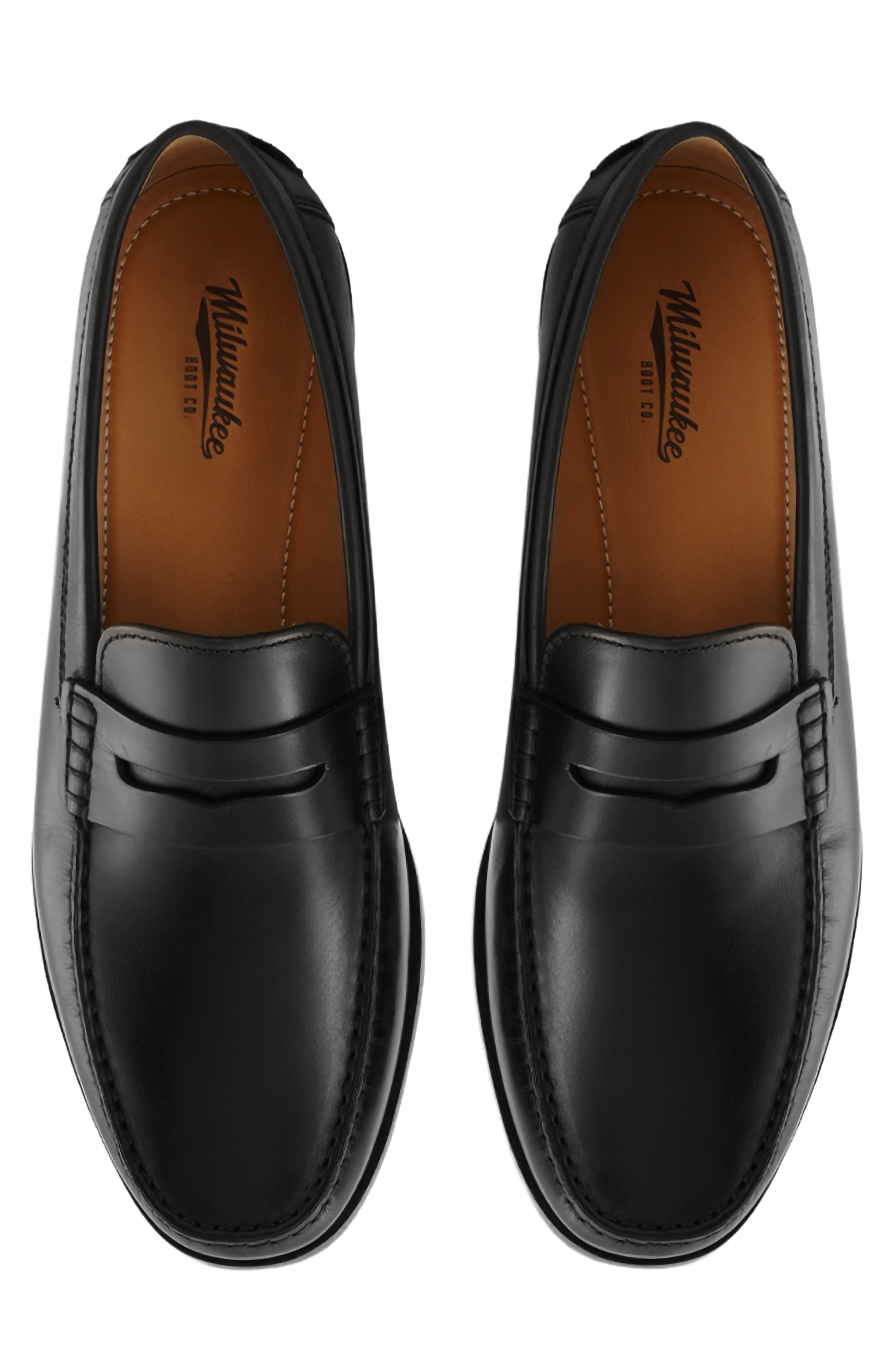 Milwaukee Boot Company Dunes Penny Loafer, Alternate, color, 