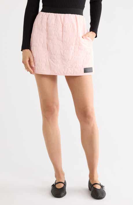 Longchamp Quilted Miniskirt